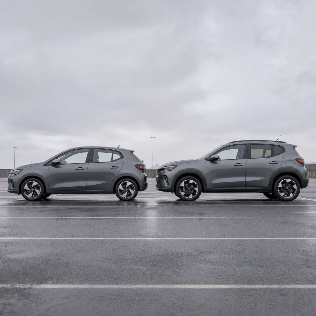 Otomobil segmentleri içinde aynı platformdan hatchback ve crossover karşılaştırması
